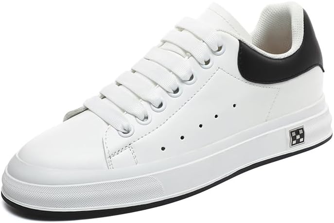 

Мужские невидимые кроссовки для увеличения роста, белые, легкие, на шнуровке, модные классические кроссовки Soft Time Toy