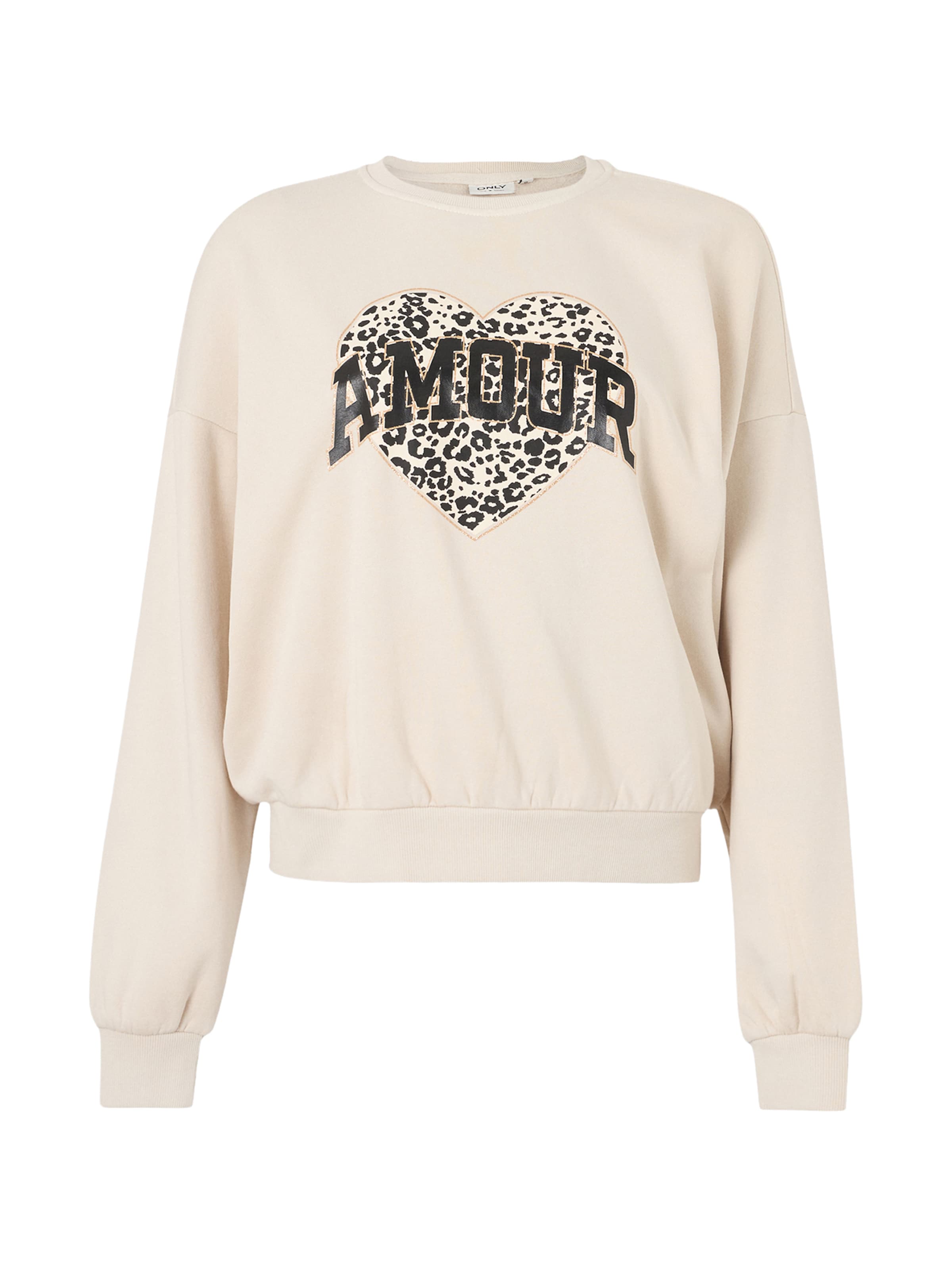 

ONLY Свитшот 'ONLLAUREN' в цвете Cream