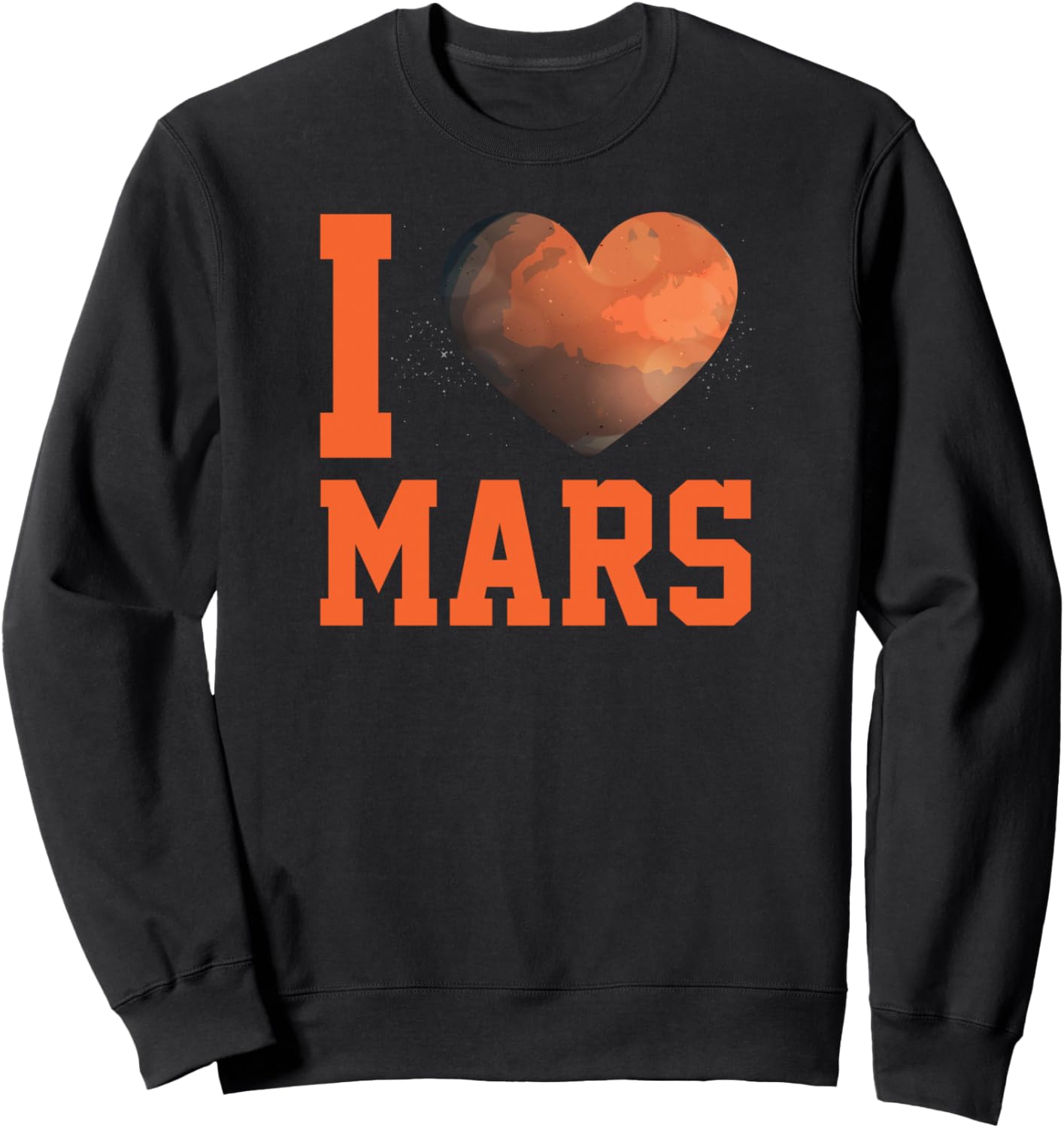 

Футболка с изображением сердца Планета Марс: Я люблю Марс Planet Mars Martian Hd0, черный
