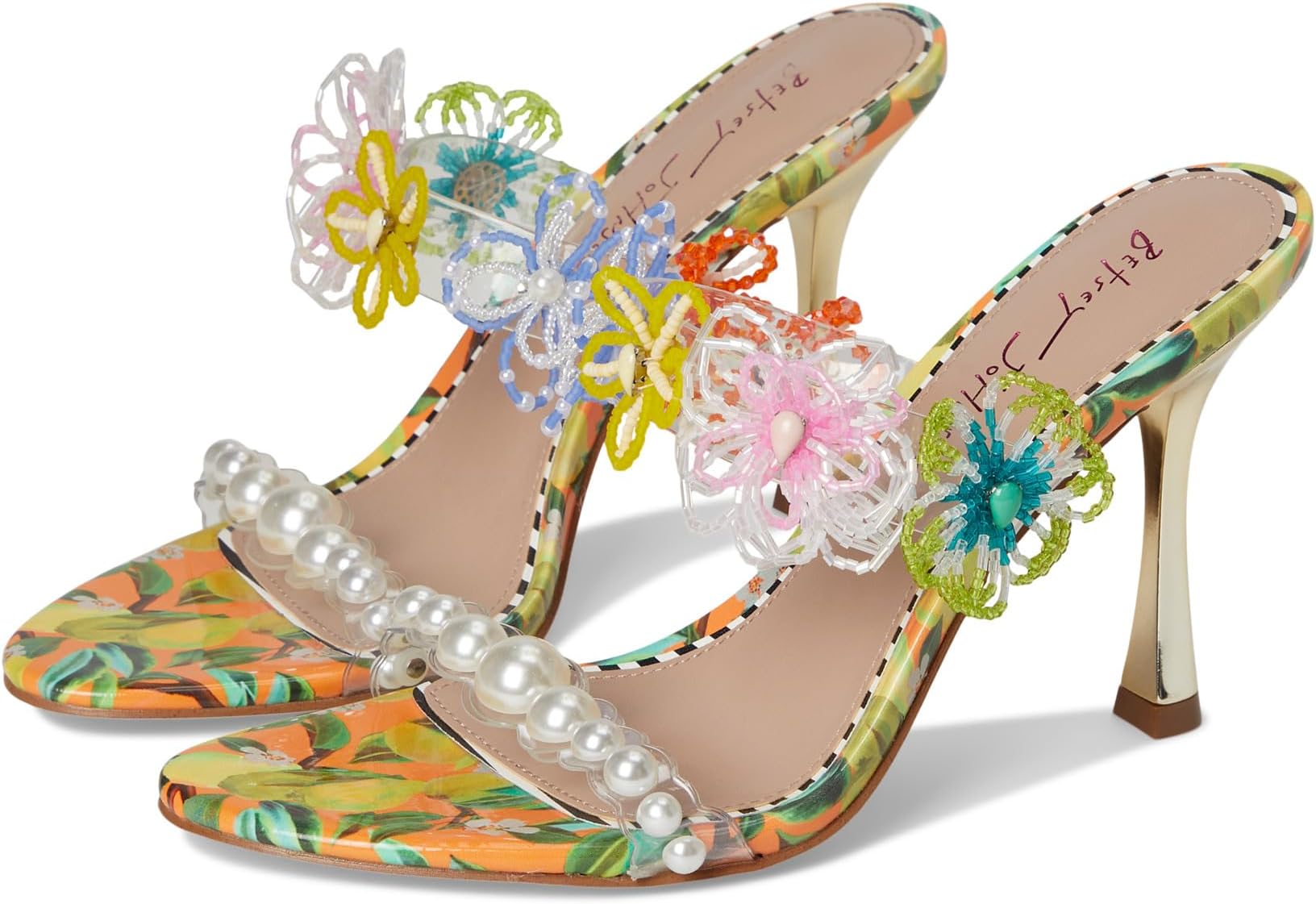 Сандалии Blue by Betsey Johnson Goldiee, цвет Yellow Multi