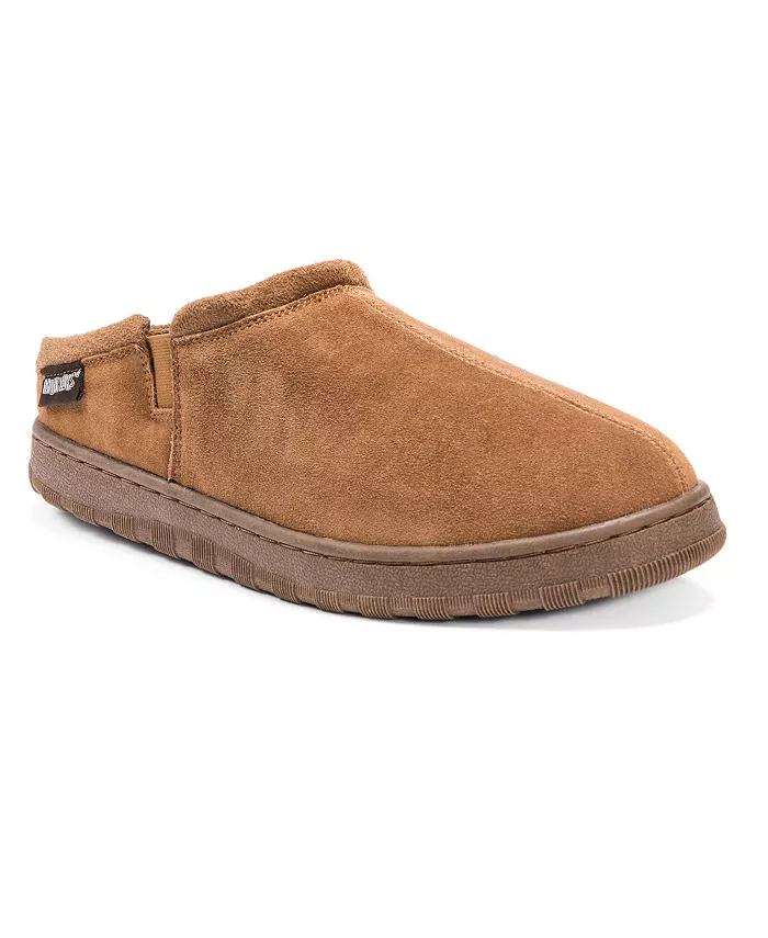 

Мужские стеганые клоги-тапочки Matt Printed из берберской замши MUK LUKS, коричневый/бежевый