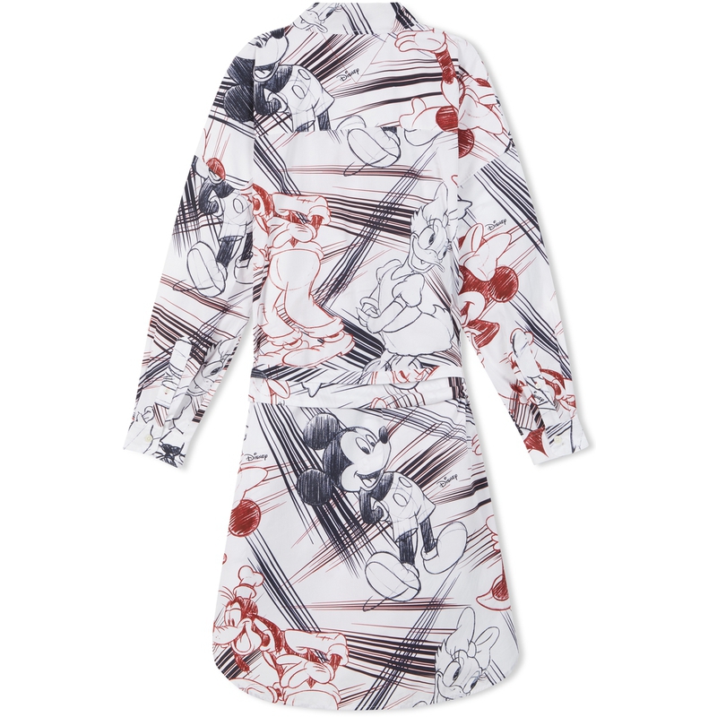Tommy Hilfiger Disney X X DISNEY совместная коллекция платья с длинным рукавом женские multicolor — фото 4
