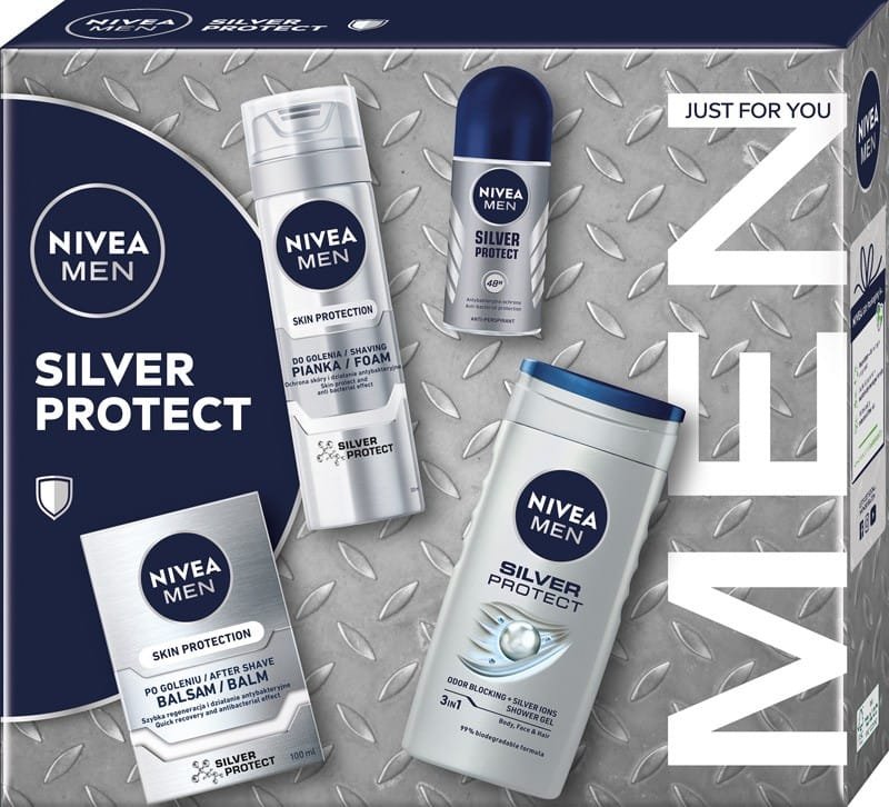 

Набор мужской косметики Nivea Silver Protect Collection 2024