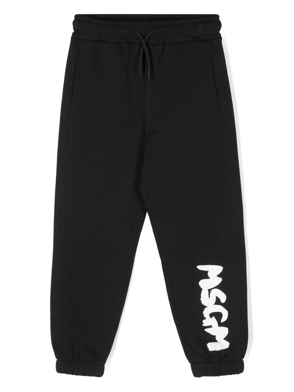 

Спортивные брюки с логотипом MSGM Kids, черный