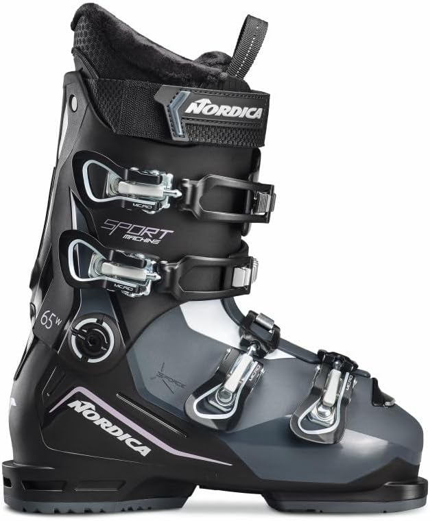 

Женские высокопроизводительные горнолыжные ботинки Nordica Sportmachine 3 65 W с широкой посадкой, Black/Anthracite/Purple, Черный, Женские высокопроизводительные горнолыжные ботинки Nordica Sportmachine 3 65 W с широкой посадкой, Black/Anthracite/Purple