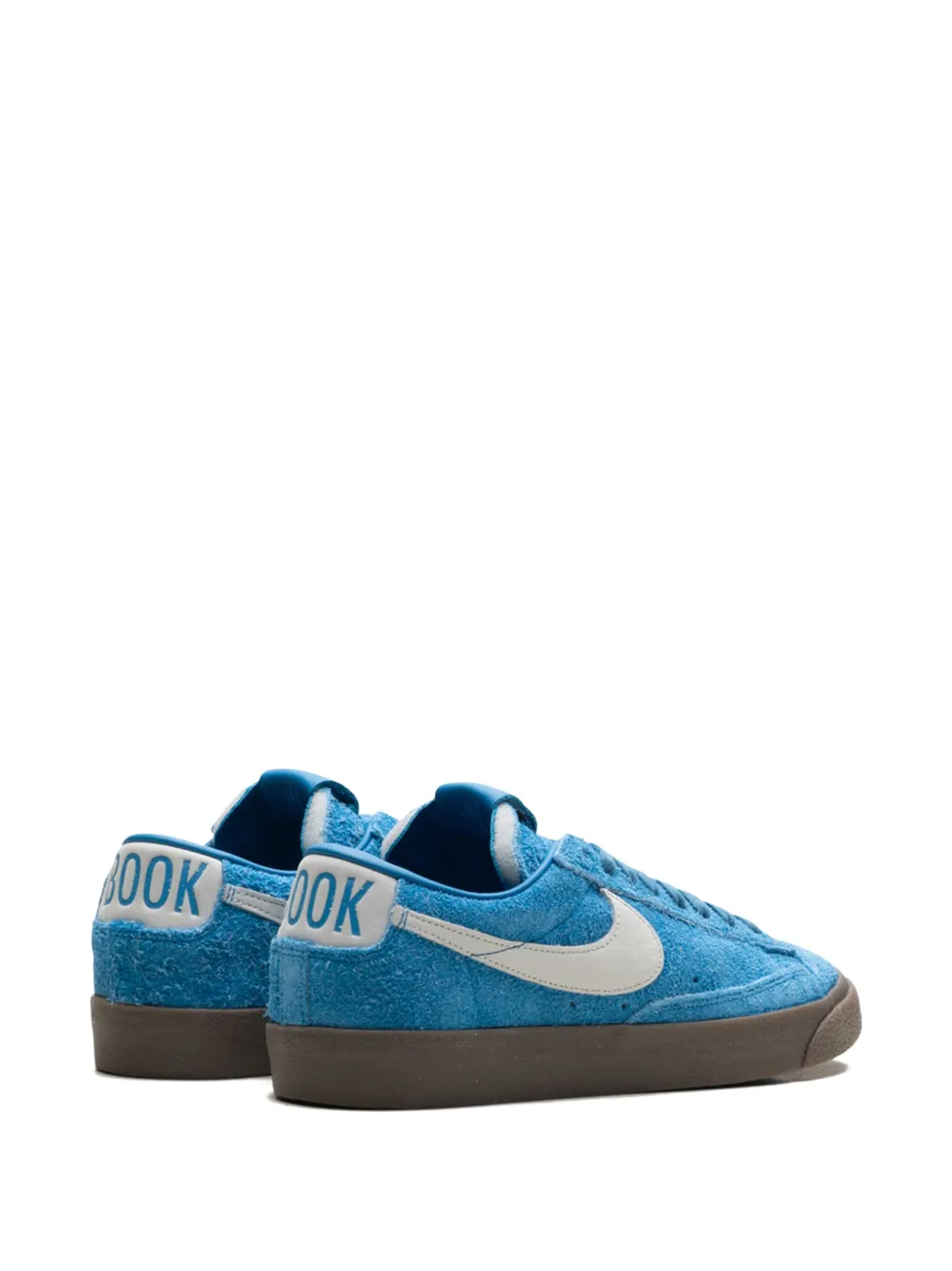 Кеды Blazer Low Surf Blue/Sail Gum/Dark Brown Nike, синий — фото 3