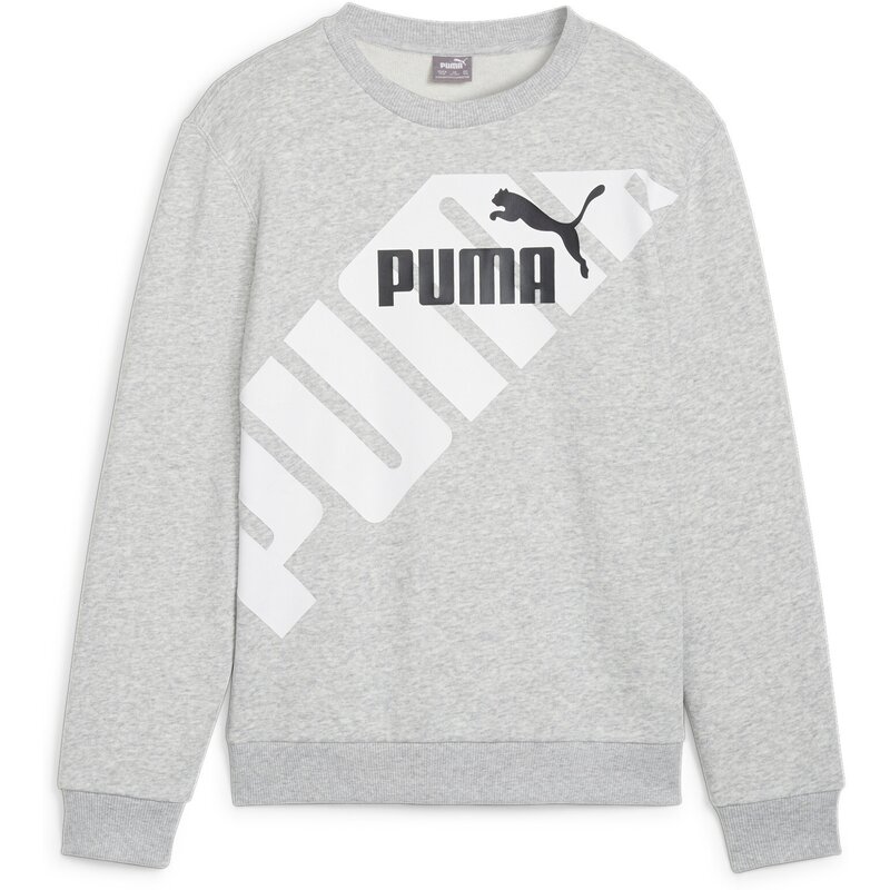 

Толстовка с принтом Power Crew Tr Puma, серый
