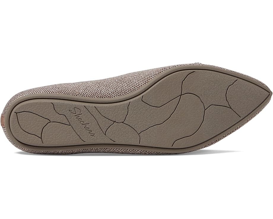 Туфли на плоской подошве SKECHERS Cleo Point - Glitzy Haze, цвет Mocha — фото 3