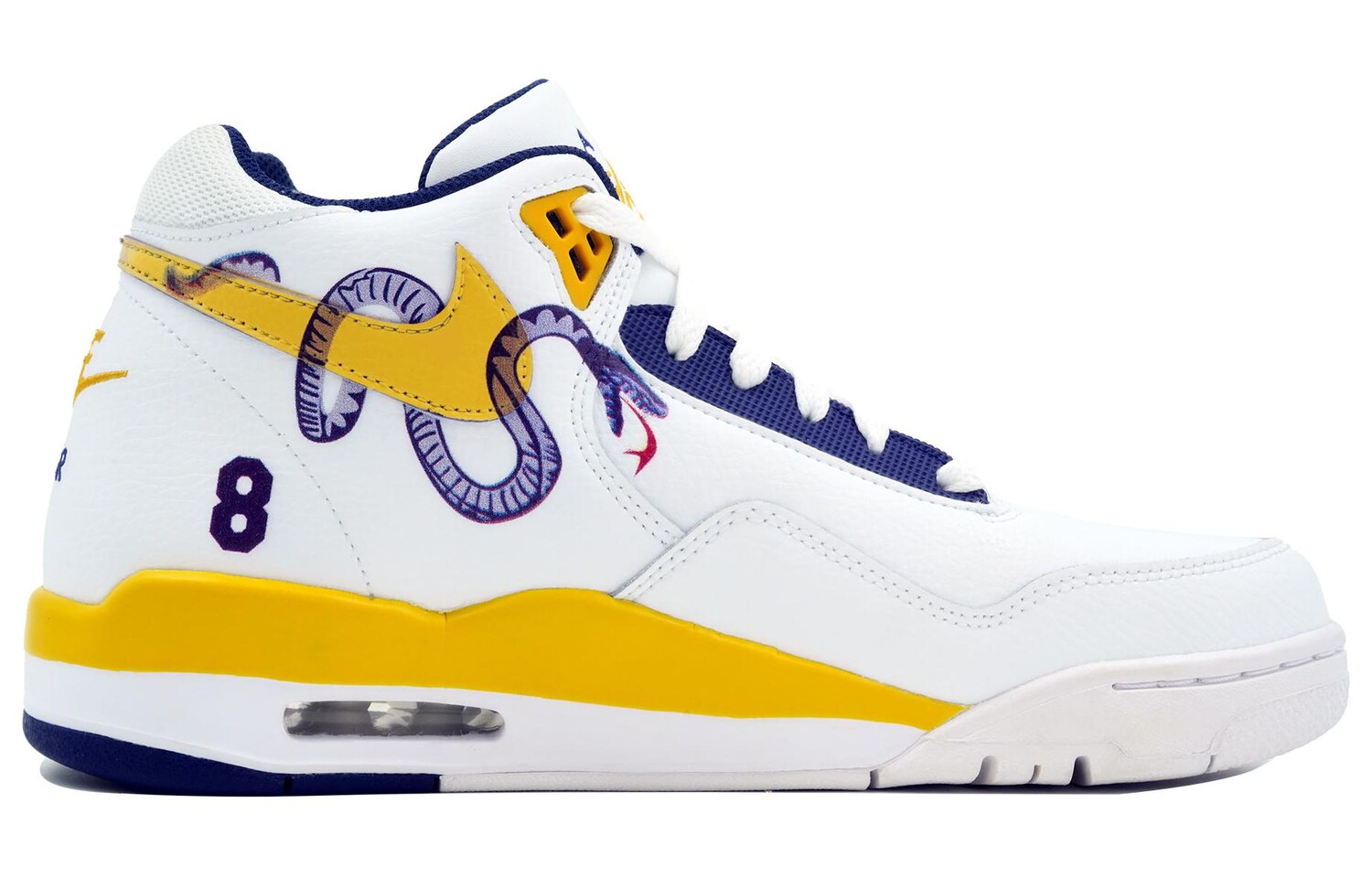 Мужские баскетбольные кроссовки Nike Flight Legacy Vintage, Yellow — фото 2
