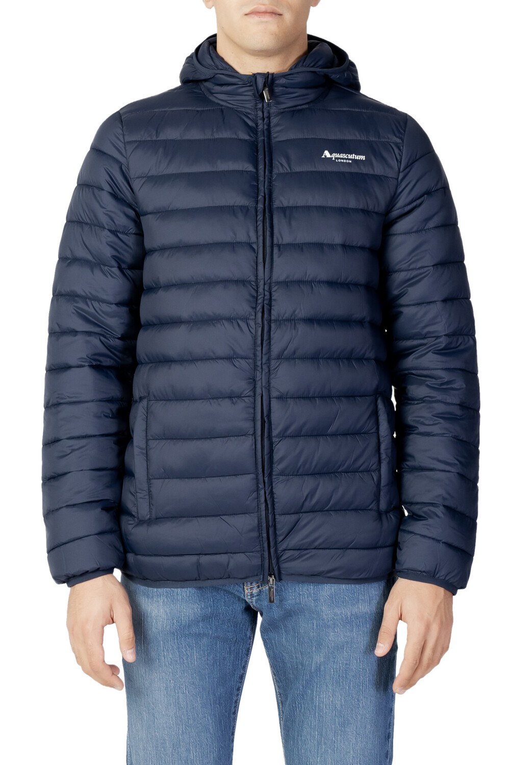 

Куртка Aquascutum с капюшоном, синий