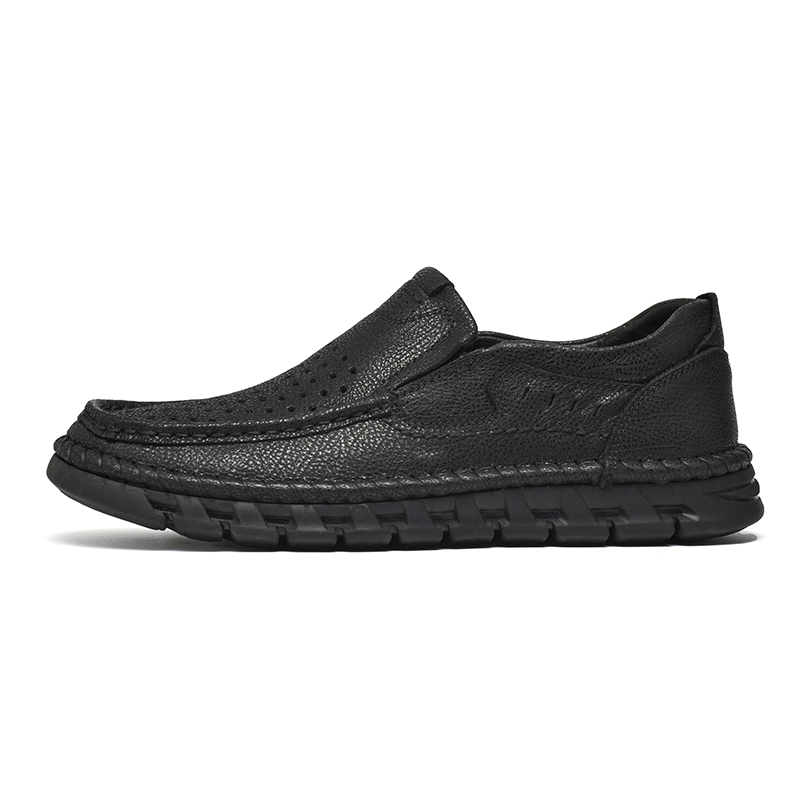 

King Jinmai Кроссовки мужские черные Casual Shoes Black Perforated 2965-Xiaozhi, цвет Black Perforated 2965-Xiaozhi