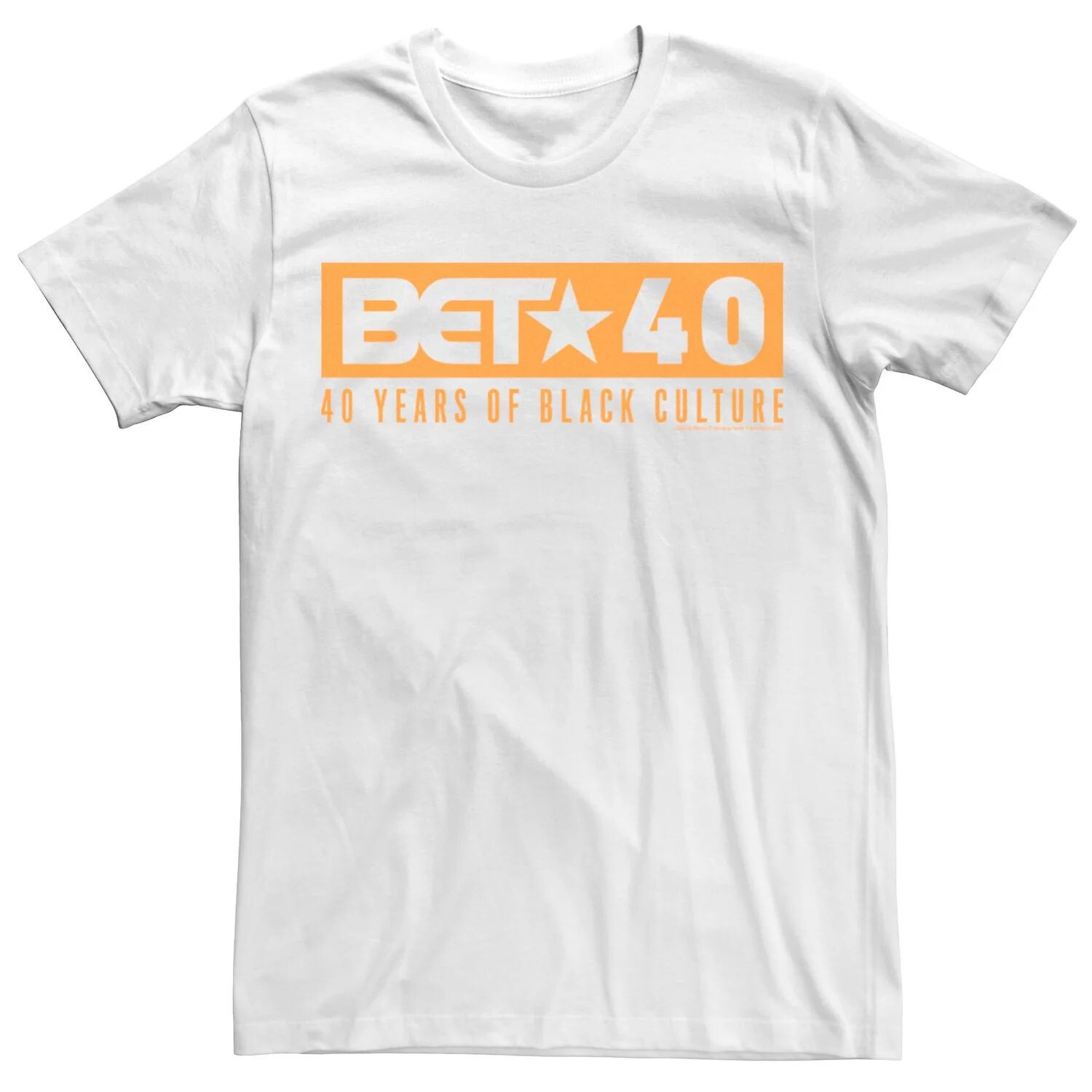 

Мужская футболка BET 40 Years Of Strong Licensed Character