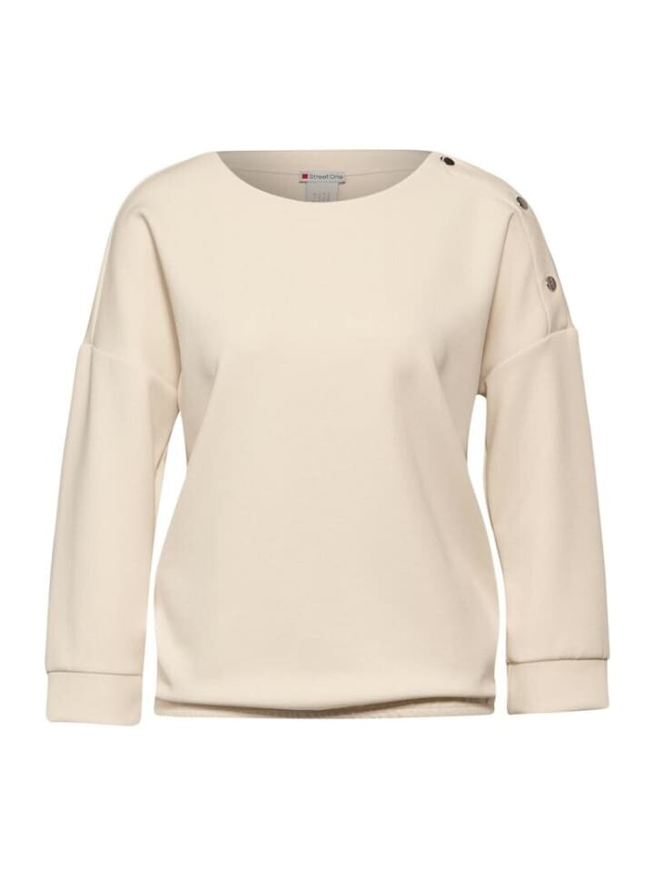 

Лонгслив Street One Langarmshirt, цвет lucid white
