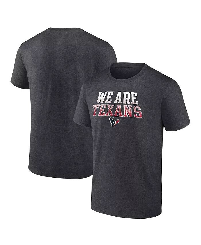 

Мужская темно-серая футболка Houston Texans Big and Tall We Are Texans Statement Fanatics