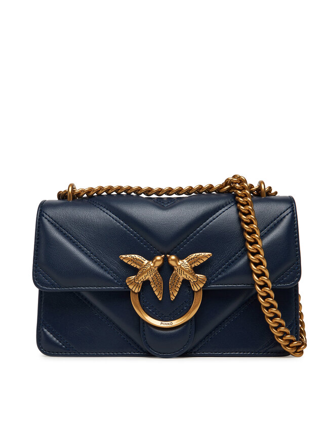 

Сумка через плечо PINKO Love One Mini Light Dc Al 25-26 PLTT 104550 A2OS, темно-синий