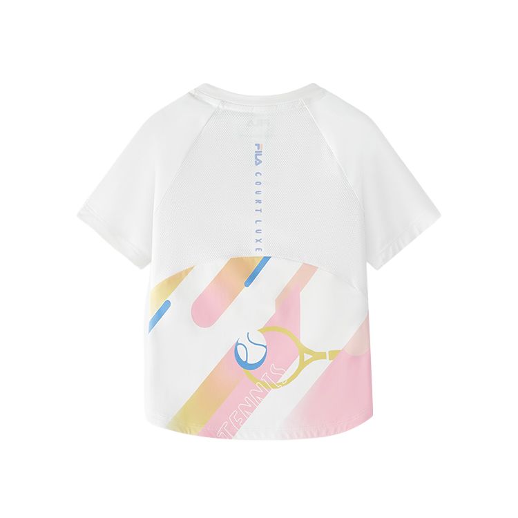 Футболка Jade для детей 3-7 лет FILA KIDS, белый — фото 3