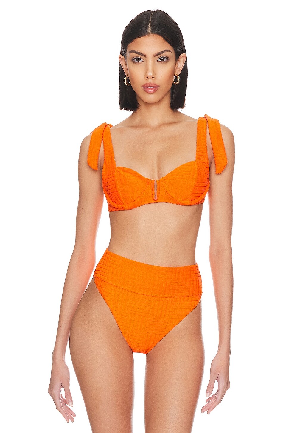 

Топ BEACH RIOT Blaire, цвет Blood Orange