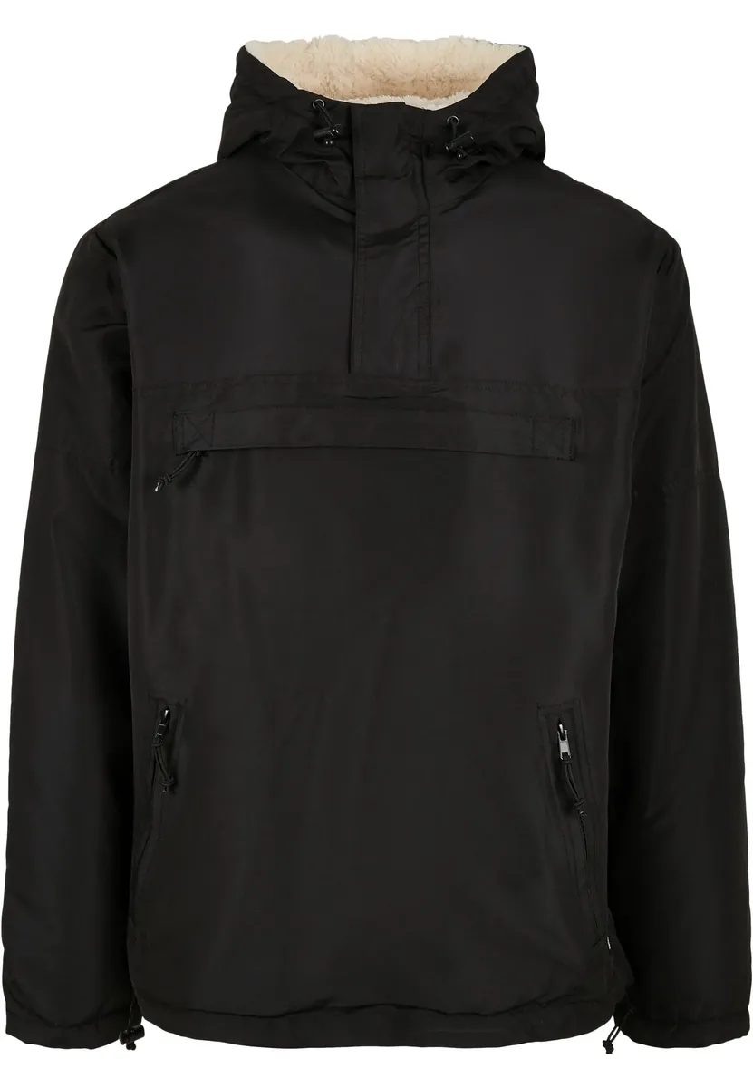 

Куртка всесезонная Brandit " Brandit Men's Windbreaker Sherpa" (1 шт.), с капюшоном, черный