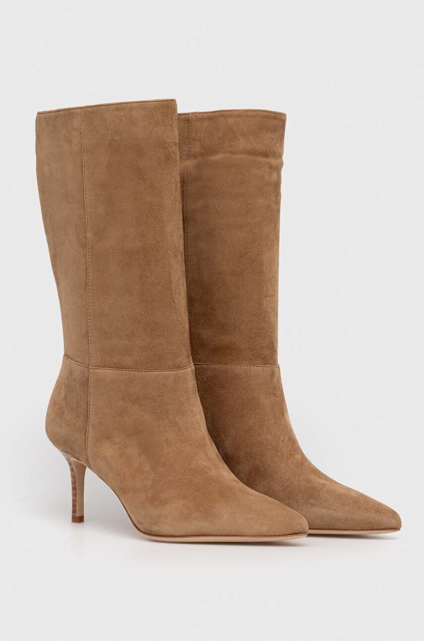 

Lauren Ralph Lauren Leannah замшевые сапоги, бежевый