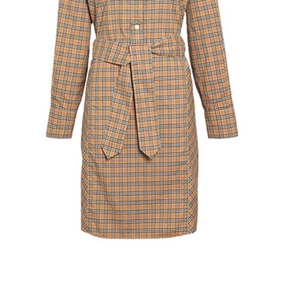 Платье Burberry, женское, желтый — фото 4