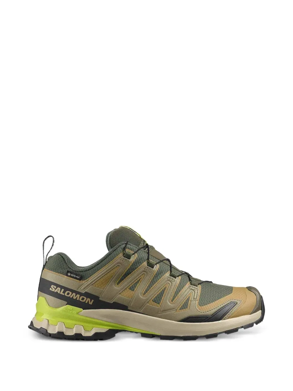 Кроссовки Xa pro 3d v9 на шнуровке Salomon, зеленый