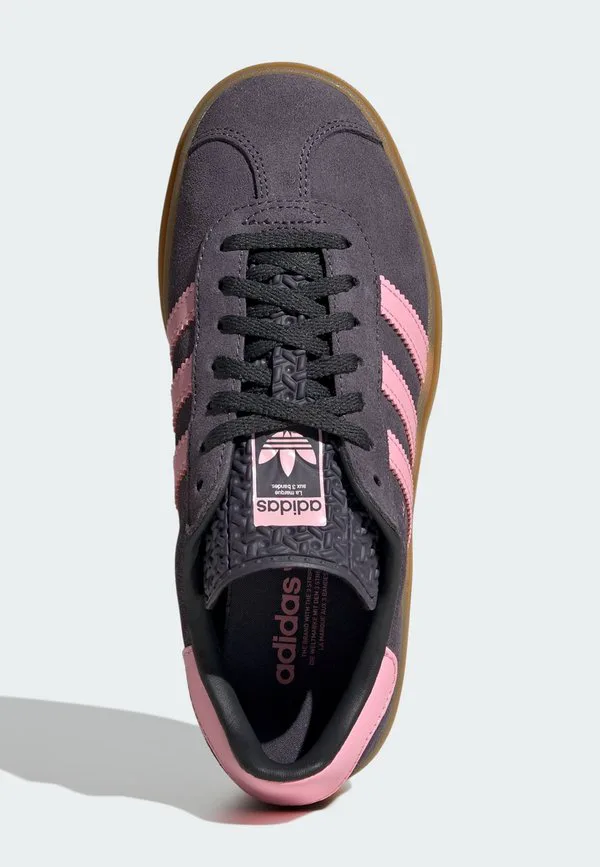 Кроссовки gazelle bold унисекс Adidas Originals, Aurora Onix Bliss Pink — фото 3