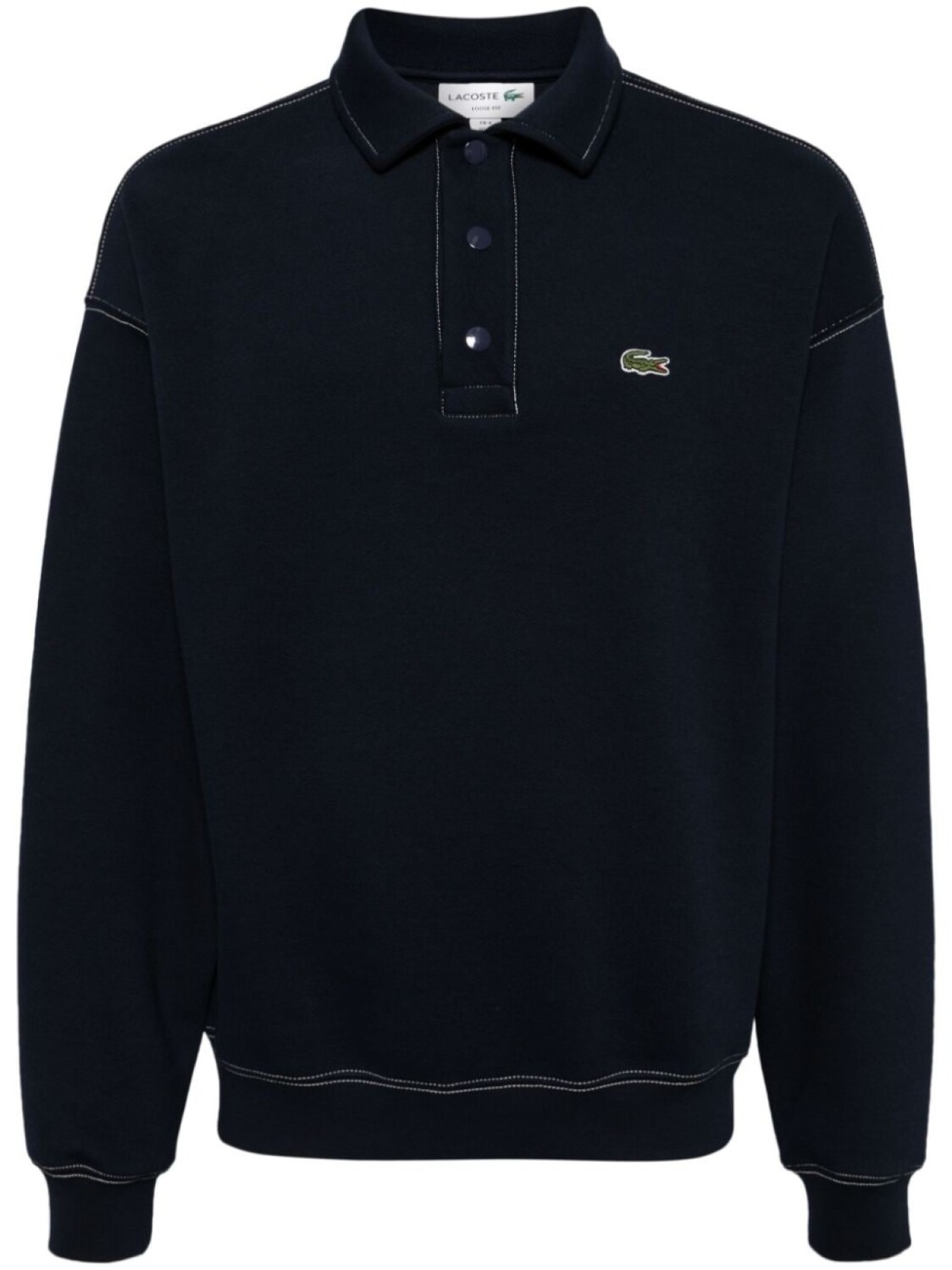 

Lacoste рубашка поло свободного кроя, синий
