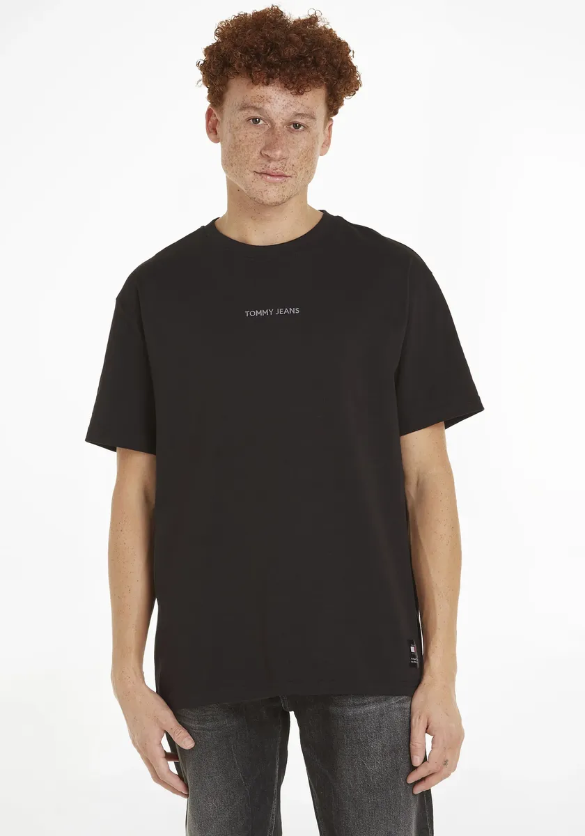 

Футболка Tommy Jeans "TJM REG S NEW CLASSICS TEE EXT", с круглым вырезом, черный