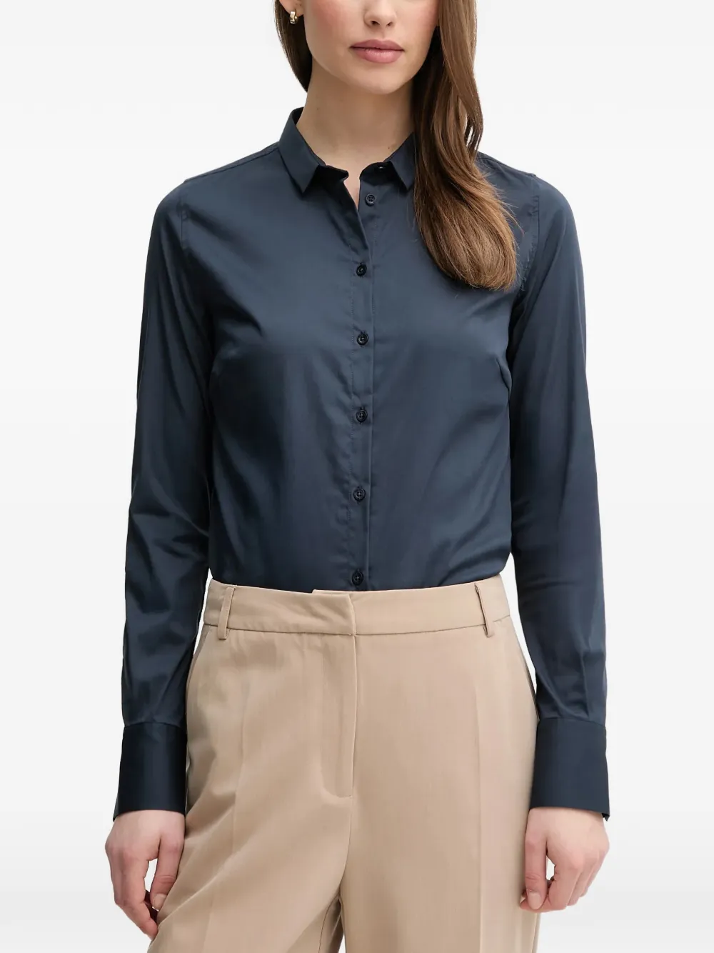 

Рубашка на пуговицах MMTilda Mos Mosh, синий