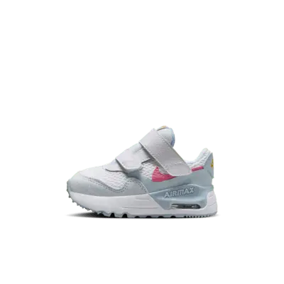 

Кроссовки Nike Air Max SYSTM, цвет White/Blue Tint/Light Armory Blue/Pinksicle