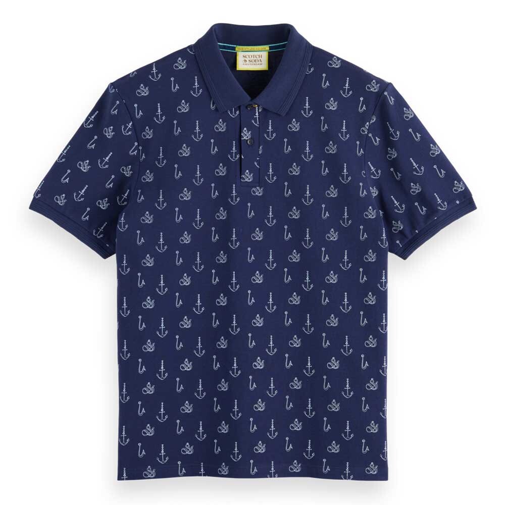 

Поло Scotch & Soda 175555, синий