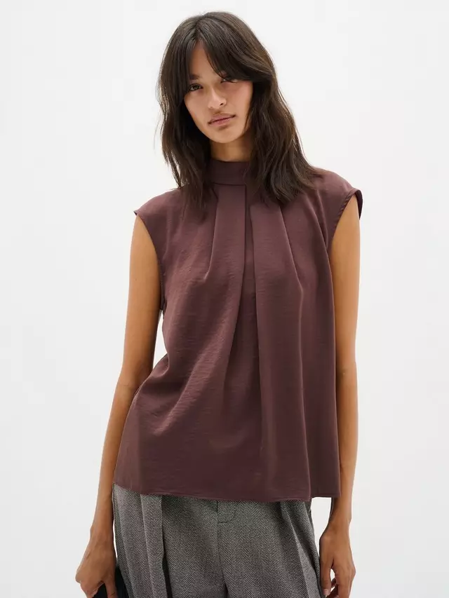 

Топ InWear Mato Sleeveless, цвет brown/puce