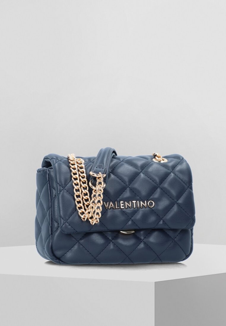 

Сумка женская Valentino стеганая на цепочках, синий