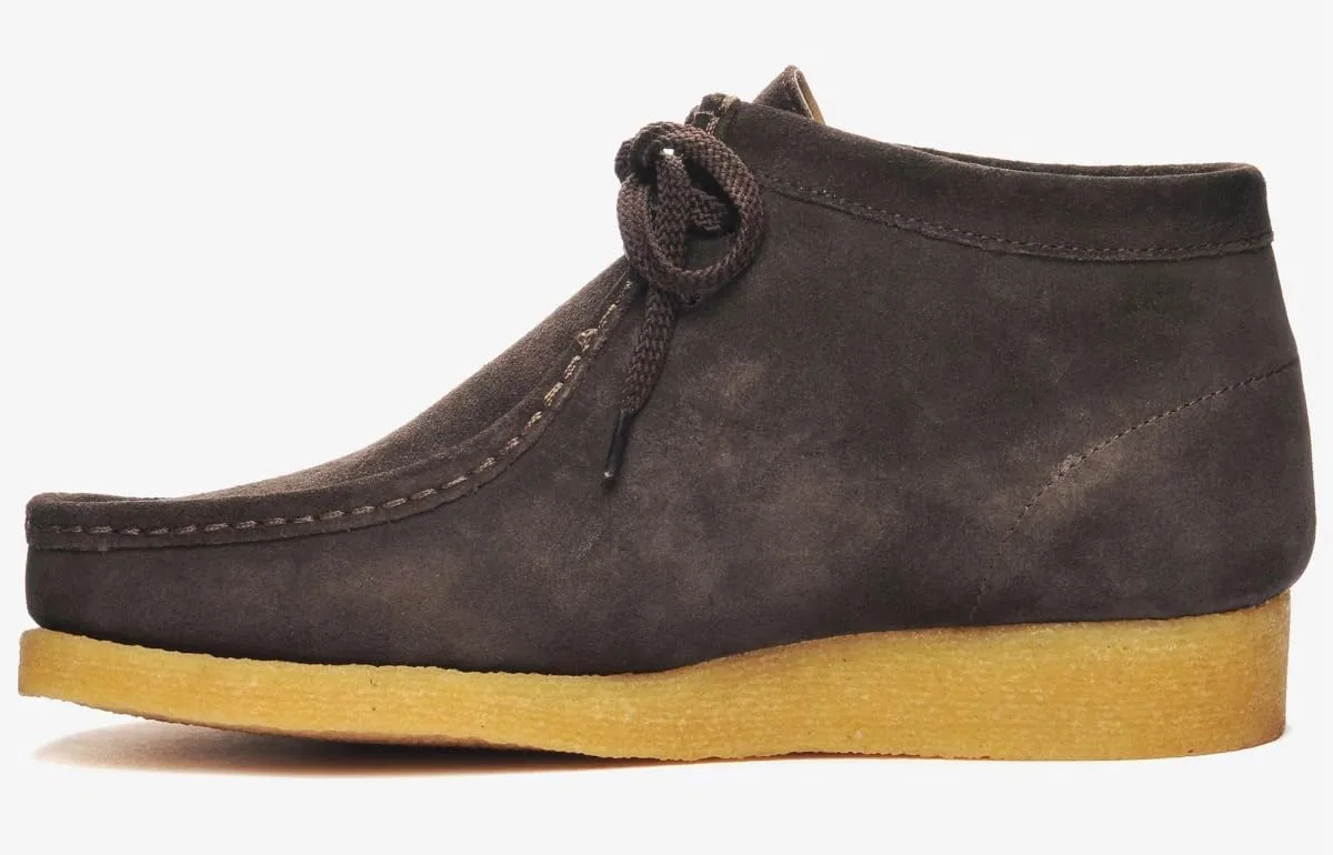 Кроссовки Sebago Campsides Koala Mid Suede Fashion Casual High Sneakers, Brown Gum — фото 2
