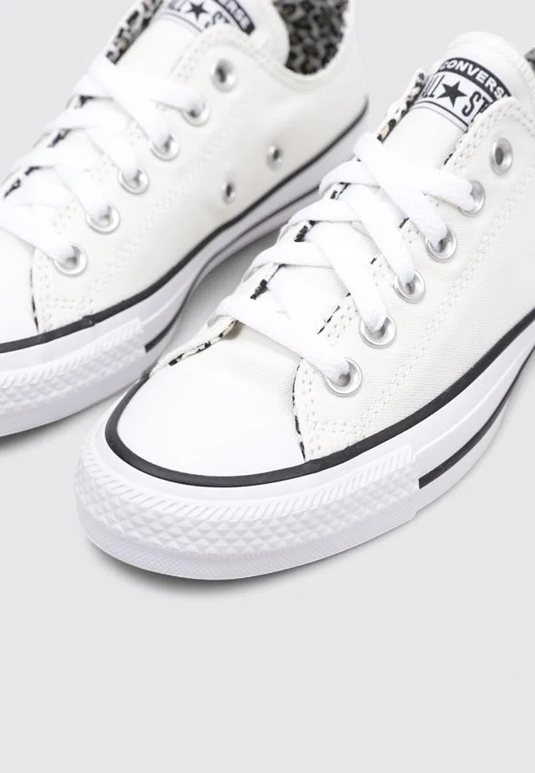 Кроссовки Converse Chucks Beige 566564C с теплой подкладкой, Chuck Taylor All Star HI - Light Bisquet Egret Black — фото 4
