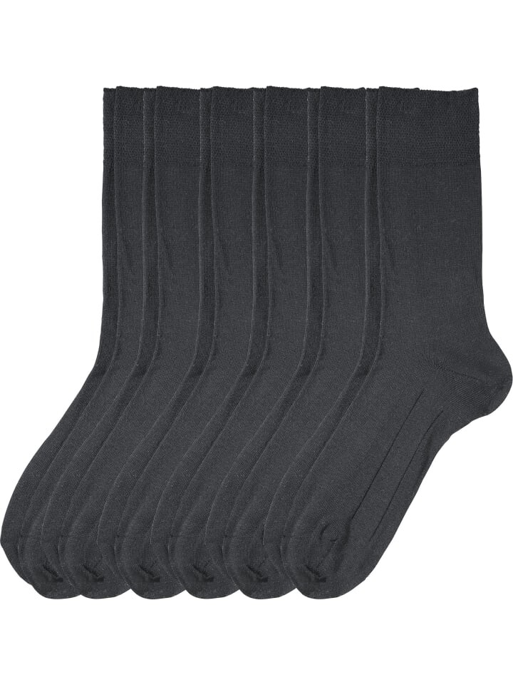 

Носки Erwin Müller Unisex 6 Paar, антрацит