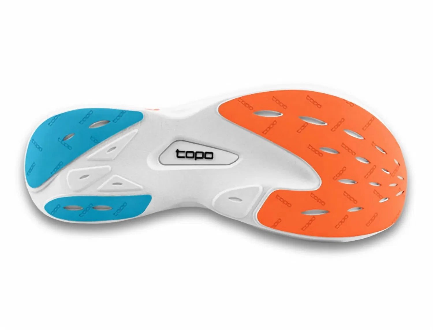 Topo Athletic Мужские кроссовки для бега Specter Road Running Shoes, черные с синим — фото 4