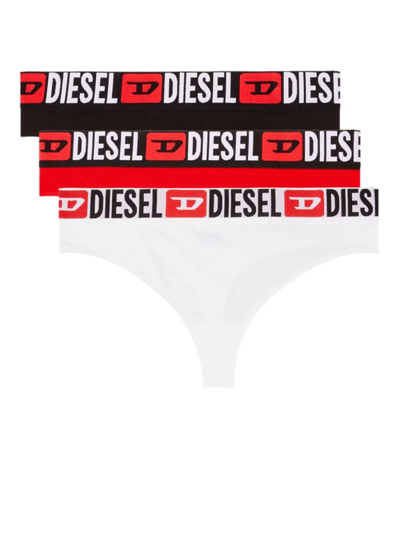 

Стринги Diesel UFST-Stars (упаковка из трех шт.), красный