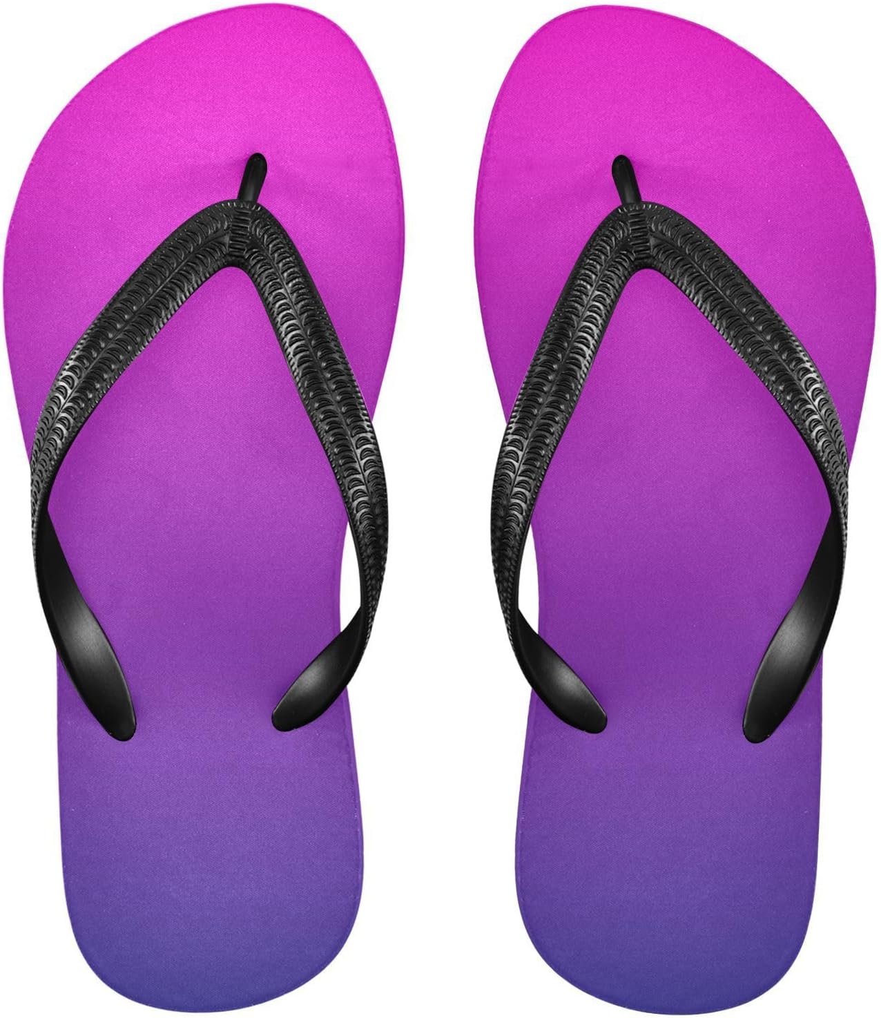 

Женские и мужские шлепанцы SPRIPORT Gradient Slim, удобные повседневные вьетнамки с мягкой подошвой, резиновая нескользящая подошва, для ванной, душа, пляжа и летних прогулок, розовый