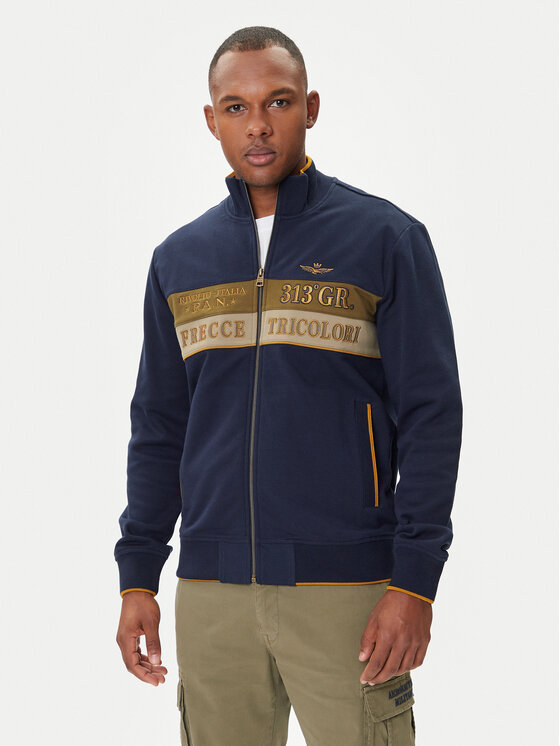 

Свитшот regular fit 252FE2066UP00350 Aeronautica Militare, синий