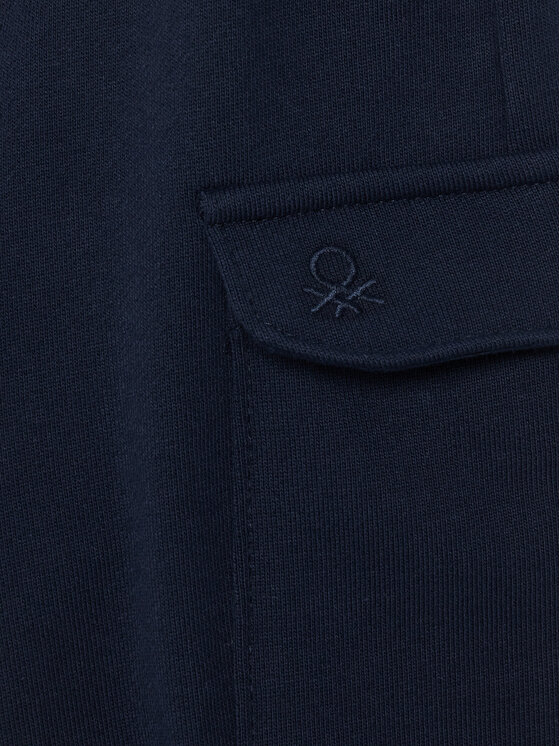 Спортивные брюки обычного кроя 3UNIGF045 United Colors Of Benetton, синий — фото 3
