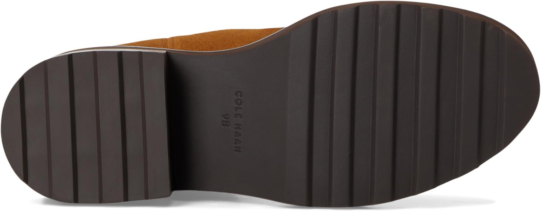 Ботинки Cole Haan Women's Shibley Waterproof Lug Buckle Booties, Tobacco Waterproof Suede — фото 3