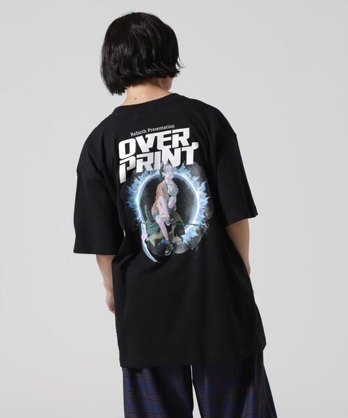 

Over print Футболка с принтом, черный