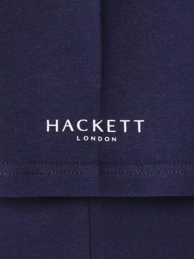 Детская хлопковая футболка с круглым вырезом Hackett London, Old Navy — фото 4