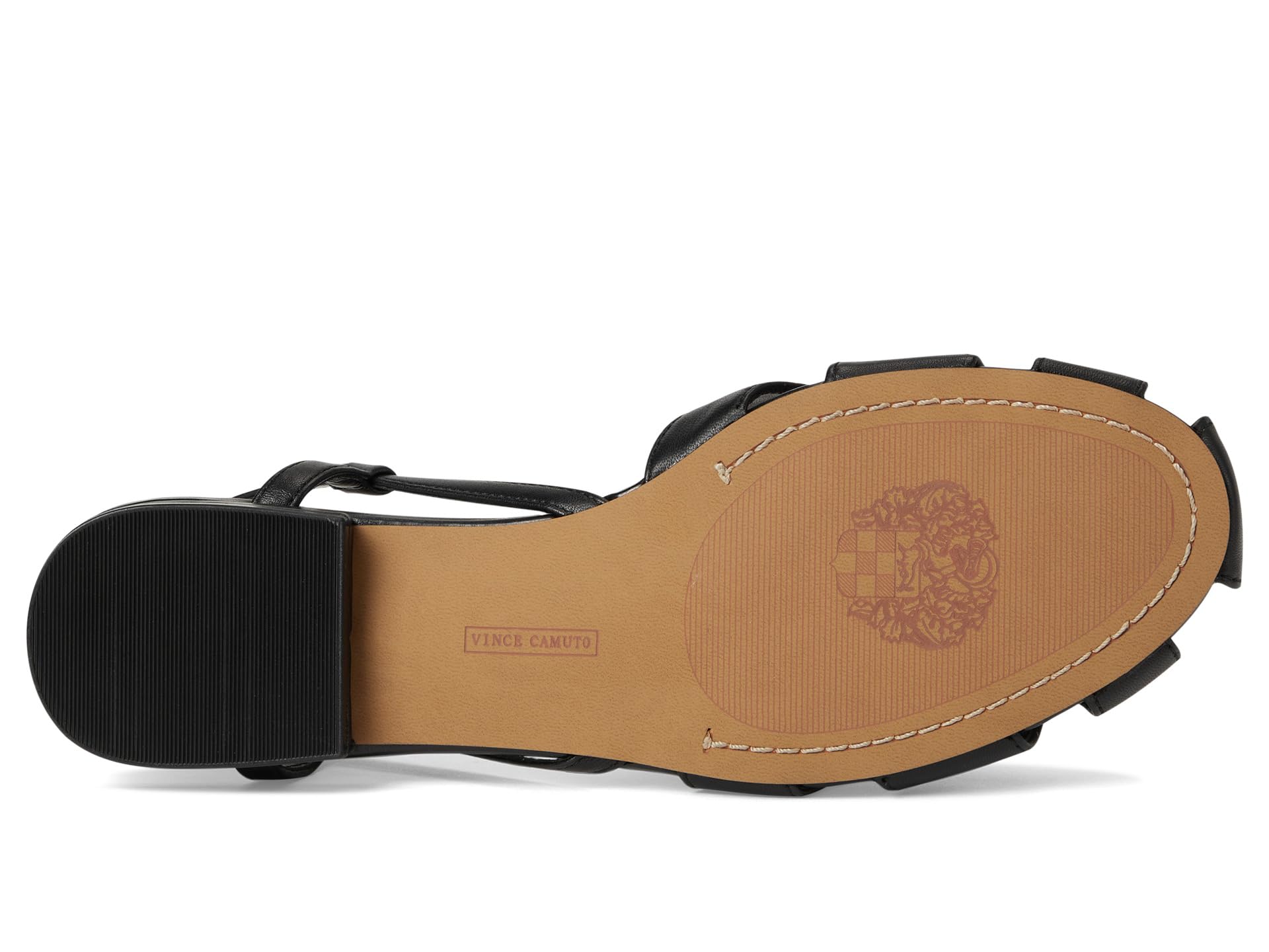 Сандалии Vince Camuto Cacey Fisherman Flat Sandals, черный — фото 3
