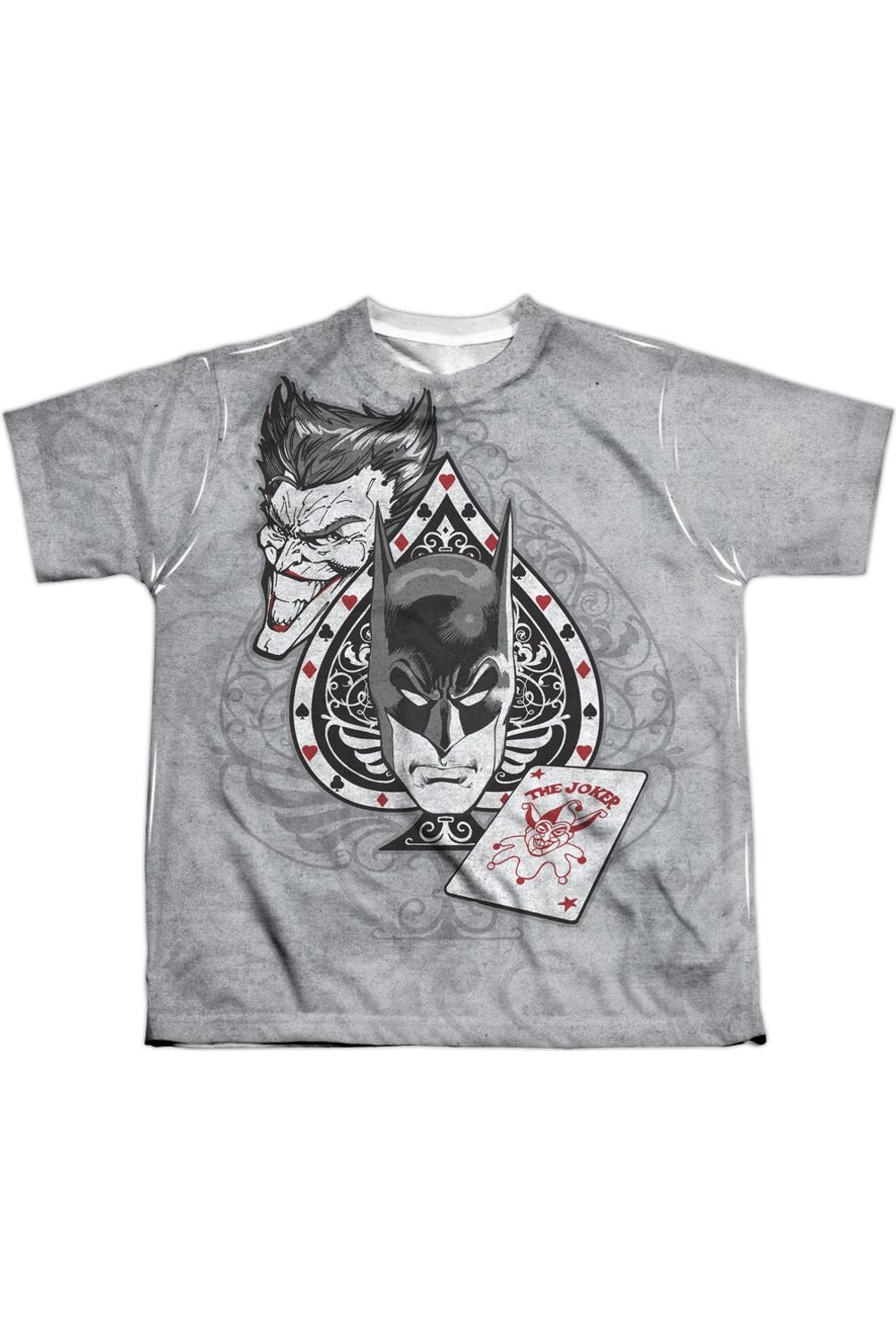 

Футболка с коротким рукавом Batman Ace для детей Gildan, белый