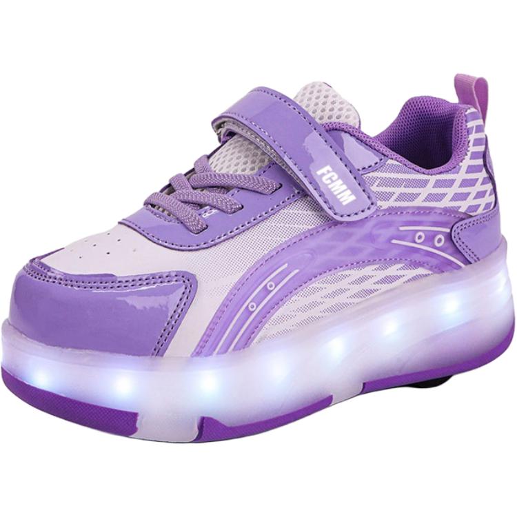 

Износостойкие повседневные детские кроссовки Balance Mid Top FCMM, фиолетовый