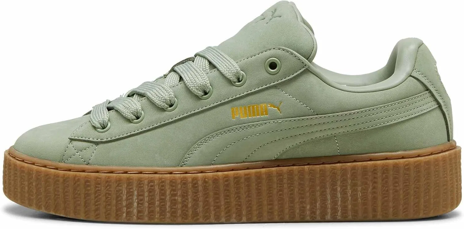 PUMA Кроссовки Creeper PHATTY Nubuck 396813_ Кожаные, зеленые