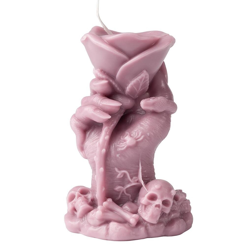

Хэллоуин Череп Креативные ароматические свечи Ventray, цвет Flower Pink