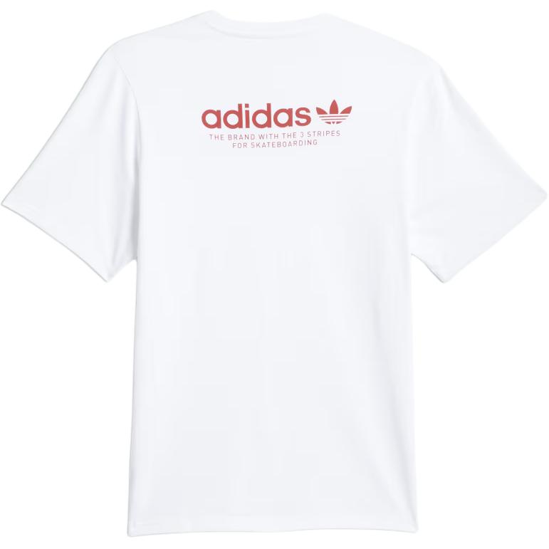 Футболка Logo унисекс Adidas Originals, белый — фото 4